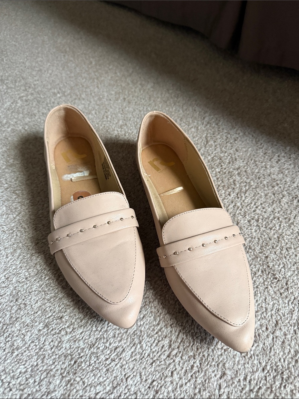 Report Women's Pointed Loafers in Blush